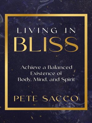 cover image of Living in Bliss